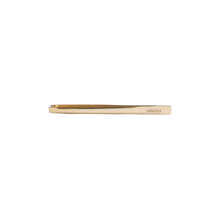 Pince à épiler mors droits inox doré 8cm Innoxa Maroc Pince à épiler mors droits inox doré 8cm Innoxa Maroc