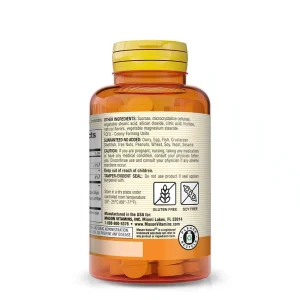 Probiotique Acidophilus avec Bifidus - 100 gaufrettes - côté - Mason Natural Probiotique Acidophilus avec Bifidus - 100 gaufrettes - côté - Mason Natural