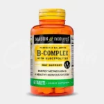 Vitamine B-Complexe avec Electrolytes - 60 Comp - Mason Natural