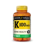 Vitamine K - 100 mcg - 100 comprimés - Mason Natural-Maroc