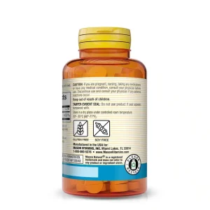 Zinc - 100 comprimés - 50 mg - côté - Mason Natural-Maroc Zinc - 100 comprimés - 50 mg - côté - Mason Natural-Maroc