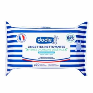 lingettes nettoyantes x70 dodie bio nettoyage doux Maroc