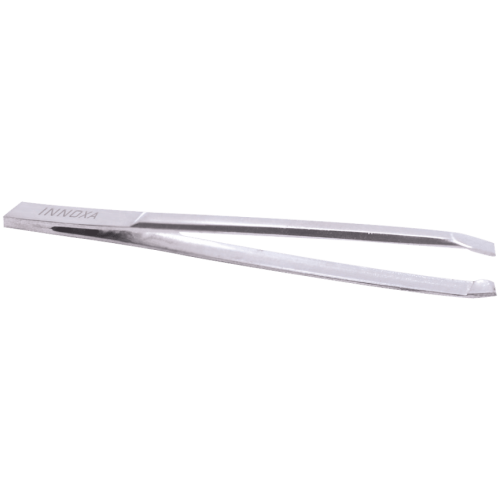 Pince épiler Mors crabe inox argente 8,9 cm de innoxa epilation précise maroc