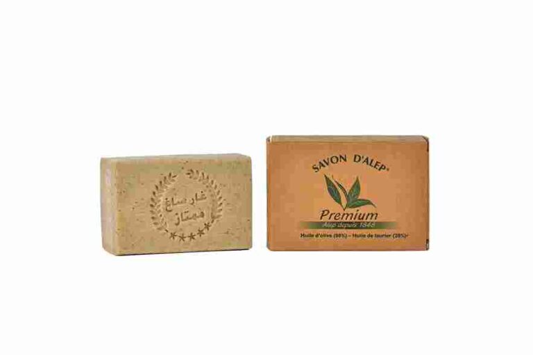 Savon d'Alep 170g Premium Aromessence Soin pésis Maroc