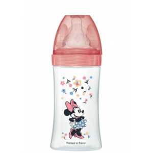 Biberon Initiation Disney 270ml de la marque Dodie bio, biberon Disney au Maroc