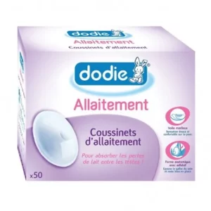 coussinets d'allaitement jour dodie bio protection discrète Maroc