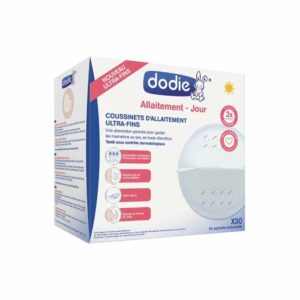 coussinets d'allaitement jour x30 dodie bio protection confortable Maroc