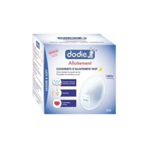 coussinets d'allaitement nuit x30 dodie bio protection hygiénique Maroc