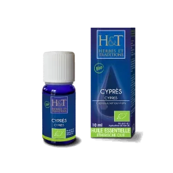 Huile Essentielle Cypres Bio 10ml Herbes et Traditions Maroc