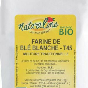 Farine de Blé T45 1kg Naturaline Bio Maroc