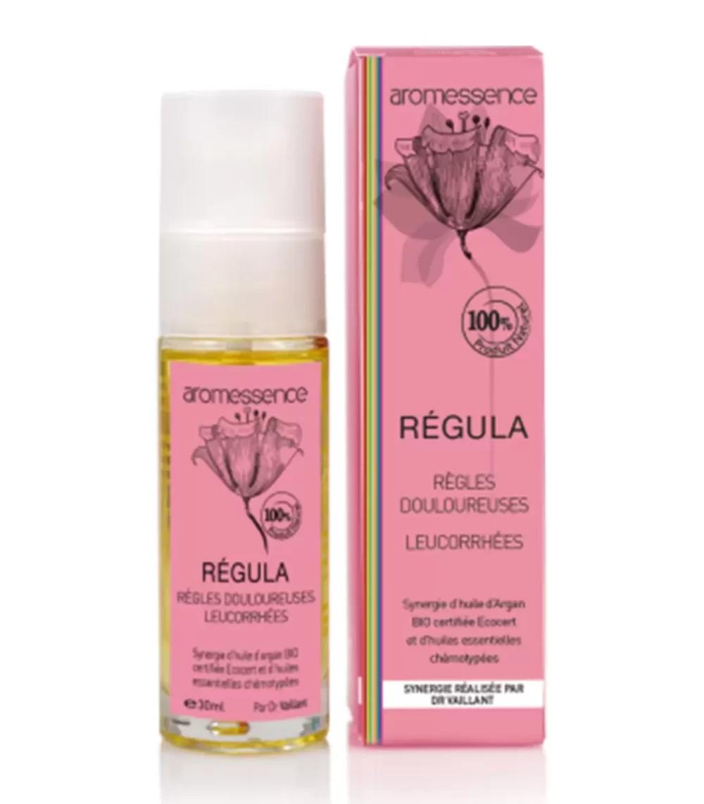 Synergie Huiles Essentielles Végétales Régula 30 ml de Aromessence soin présis Maroc