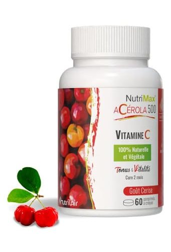 flacon Acérola 500 60 comprimés nutrimax