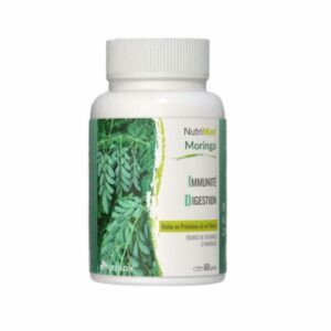 Nutrimax Moringa 60 gel de la marque Nutrilair, complément alimentaire bio Maroc.