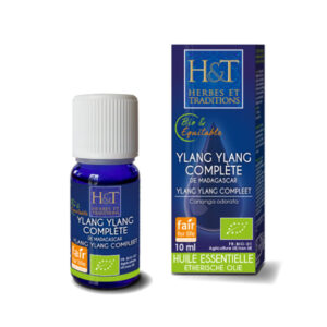 Ylang Ylang 10 ml de la marque Herbes et Traditions, huile relaxante Maroc