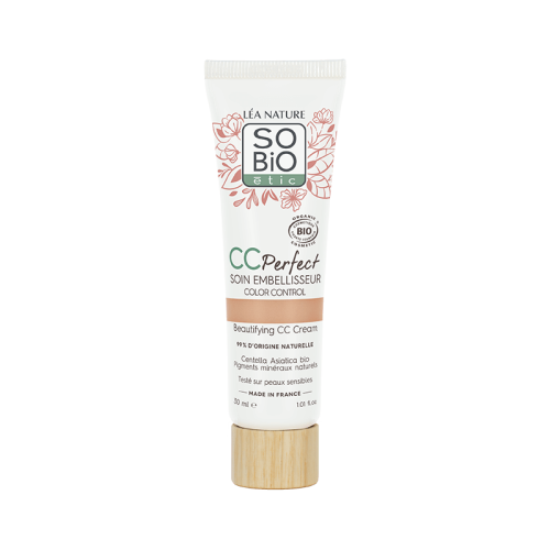 CC Cream Claire N20 30ml So'Bio Hydrate et unifie le teint Maroc
