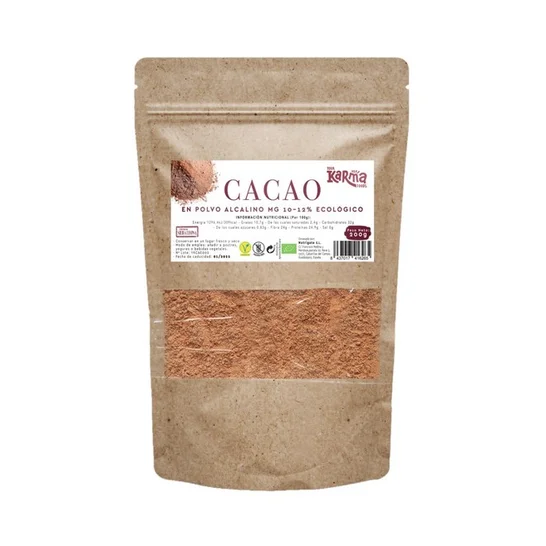 Cacao maigre (10% – 12%) – 200g –  Karma