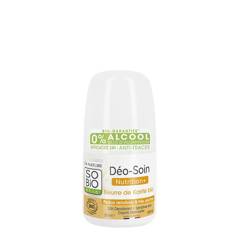 Déo-Soin Nutrition+ Beurre de Karité Bio – 50ml – So’Bio