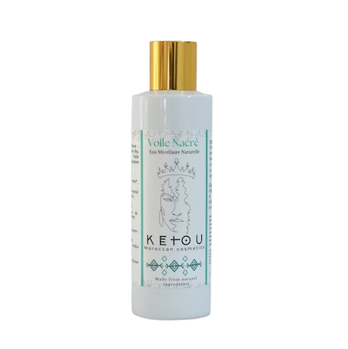 Eau Micellaire Naturelle Voile Nacré – 200ml – Ketou