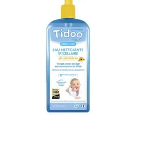 Eau nettoyante micellaire au calendula 500ml Tidoo Nettoyant bébé Maroc