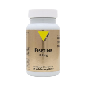 Fisetine 100mg 30 gélules Vit'All+ Antioxydant Maroc