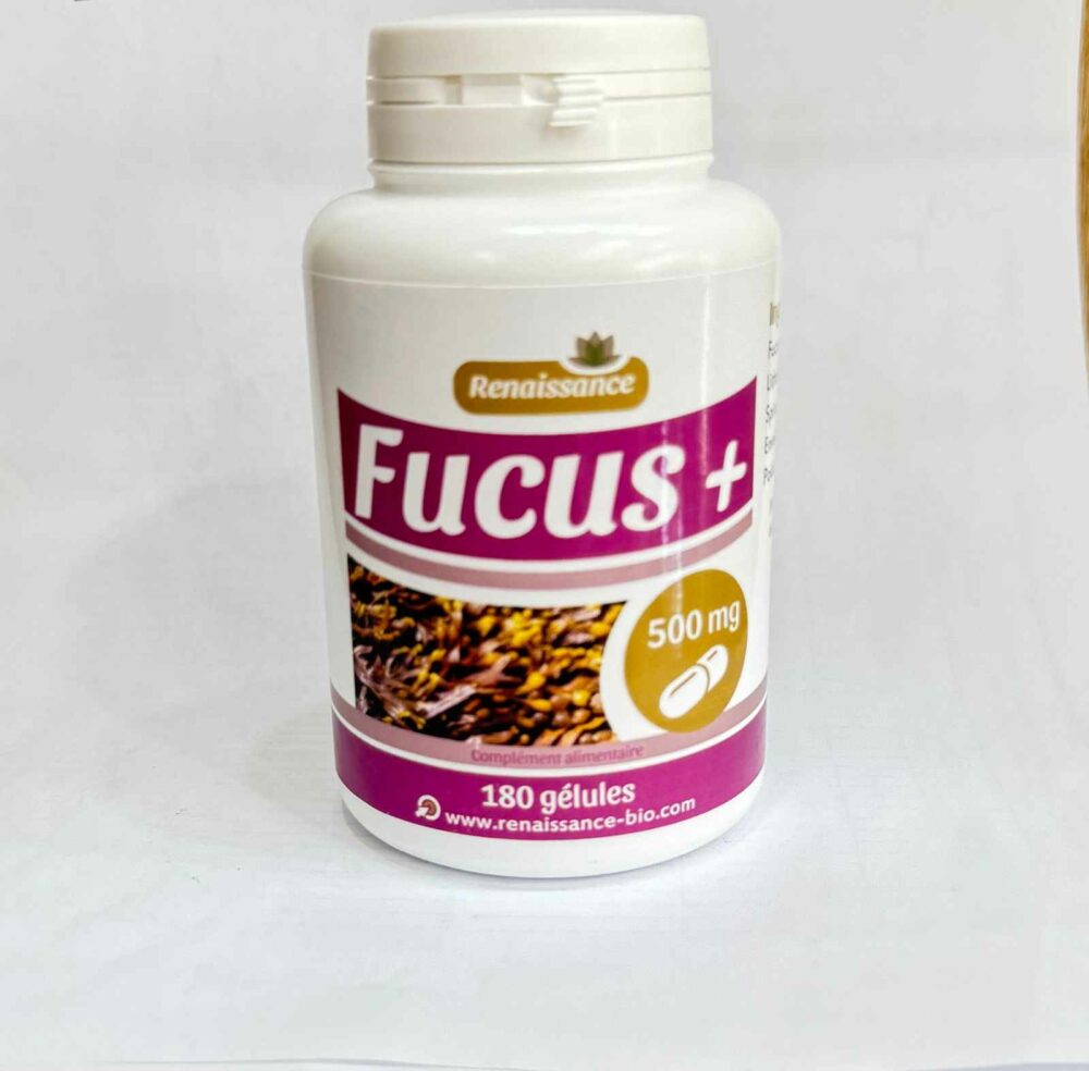 Fucus+ 500mg 180 gélules GPH Gestion de poids Maroc