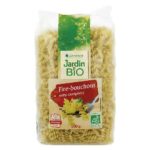 Fusilli demi complet cuisson rapide 500g Jardin Bio Cuisson rapide Maroc