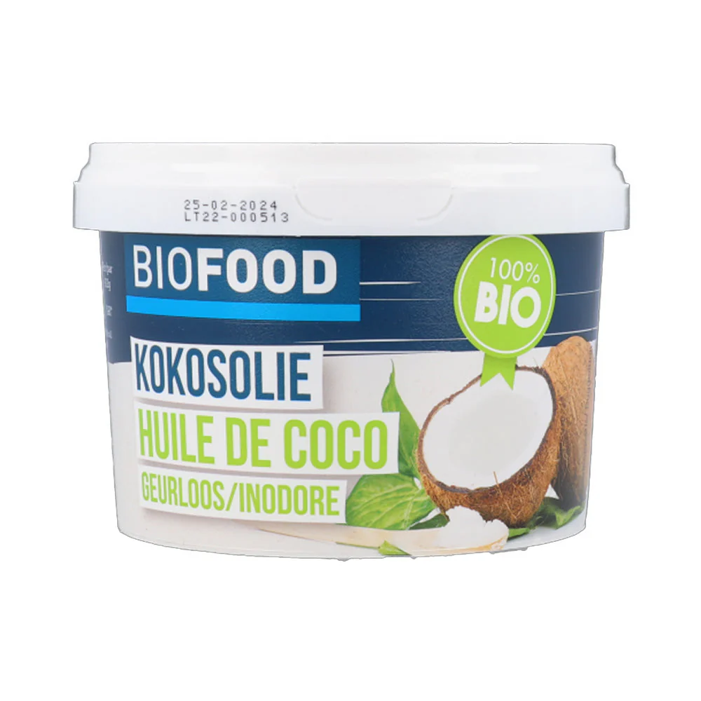 Huile de coco inodore – 500ml – Damhert