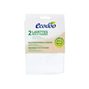 Lavettes multi-usages 2 unités Ecodoo Tout usage Maroc