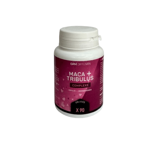 Maca+ Tribulus 90 gélules GPH Booste l'energie Maroc