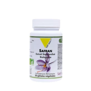 Safran 30mg 30gélules Vit'All+ Contre le stress Maroc