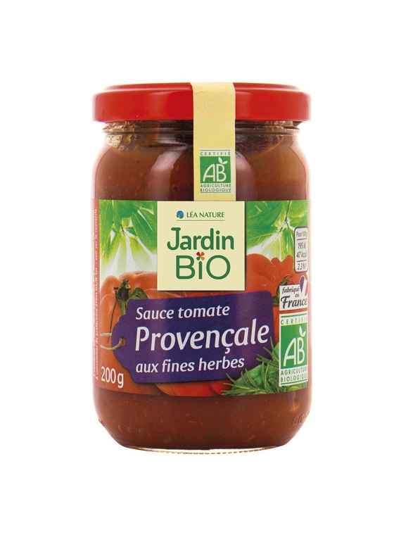 Sauce tomate provençale – 200g – Jardin Bio