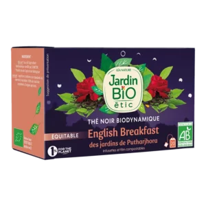 Thé noir English breakfast 32g Jardin Bio Thé noir Maroc