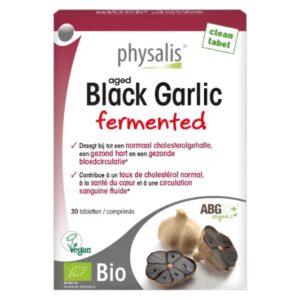 Ail Noir Fermenté 30 comprimés de la marques Physalis Maroc