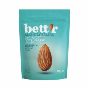 Amandes Bio Salées Grillées 200g Bett'r sans gluten Maroc