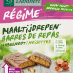 Barres Repas Noisettes 8x240g Damhert Nutrition Régime Maroc