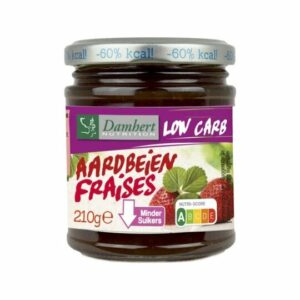 Confiture Fraises 210g Damhert Nutrition Low Carb Maroc