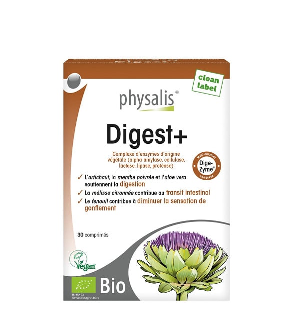 Digest + 30 comprimés de la marque Physalis Maroc Digest + 30 comprimés de la marque Physalis Maroc