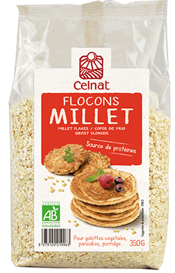 Flocons de Millet – 350g – Celnat