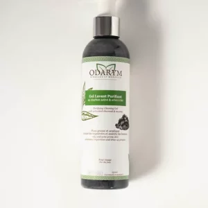 Gel Lavant Purifiant au Charbon Activé et Arbre à Thé  250ml de la marque Odarym Maroc