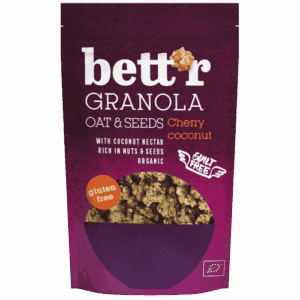 Granola Berries et Noix de Coco Bio 300g Bett'r sans Gluten Maroc