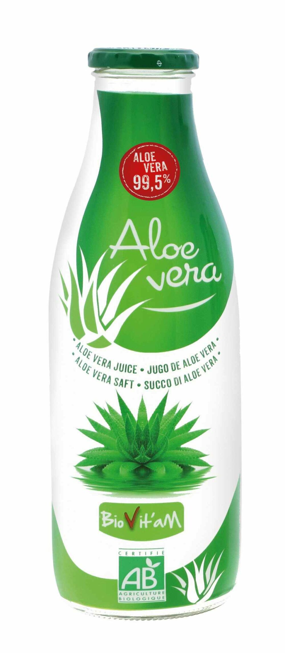 Jus d'Aloe Vera à Boire 1L Biovitam Antioxydant Maroc