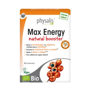 Max Energy 30 comprimés de la marque Physalis Maroc