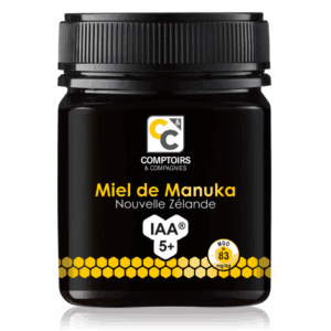 Miel de Manuka IAA5+ MG083 250g Comptoirs et Compagnies Naturel Maroc