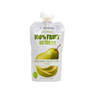 Purée de Fruits Poire 120g ClearSpring Bio Maroc