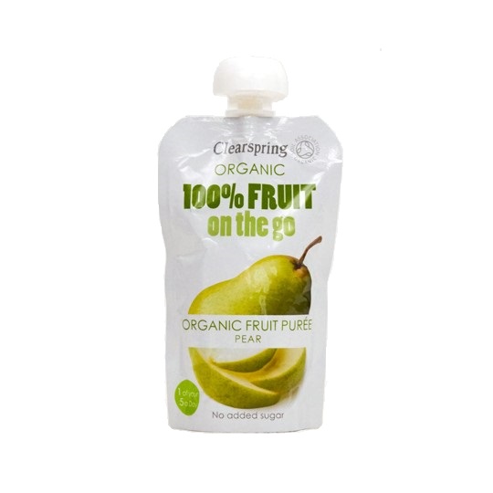 Purée de Fruits Poire – 120g – ClearSpring