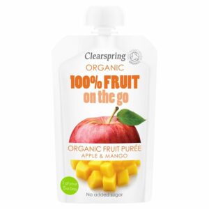 Purée de Fruits Pomme Mangue 120g ClearSpring Naturelle Maroc