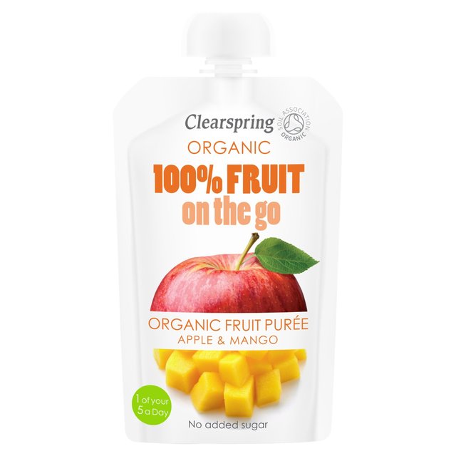 Purée de Fruits Pomme Mangue – 120g – ClearSpring