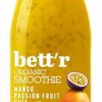 Smoothie Mangue, Fruit de la Passion et Chia Bio 250ml Bett'r Maroc