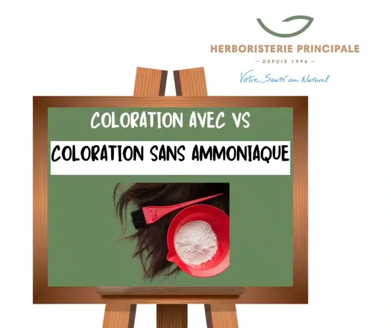 Article Coloration avec ou sans ammoniaque Article Coloration sans ammoniaque ou avec