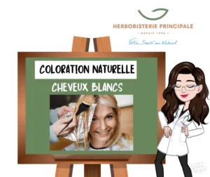 Article coloration naturelle cheveux blancs